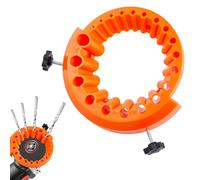 DICOSMETIC Lot de 2 aiguiseurs de forets, outils de meulage multifonction de 14 x 15 x 2 cm, meuleuse d'angle, outil de meulage pour revivre les forets émoussés