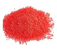DICOSMETIC Lot de 21 g de petites boules en mousse - 2,5 à 3,5 mm - Pour slime - Boules en mousse rouges - Pour boîtes cadeaux, fête de mariage, décoration de bricolage