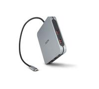 Dicota Station d'accueil 10-in-1 USB-C 2 x HDMI 10000 Mbit/s Argent