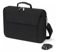 DICOTA Multi Wireless Mouse Kit - Sacoche pour ordinateur portable - 15.6" - noir - avec souris optique sans fil
