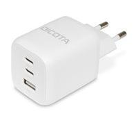 DICOTA adaptateur secteur - compact, GaN - USB, 2 x USB-C - 65 Watt