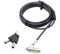 DICOTA BASE XX - Câble de sécurité - fente en coin - anthracite - 1.5 m