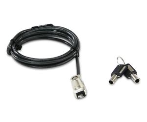 DICOTA BASE XX Laptop Lock Wedge câble antivol Anthracite 1,5 m