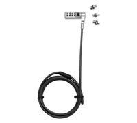 DICOTA - Câble pour verrouillage notebook - combination lock, universal - 2 m