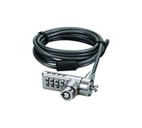 Dicota Câble Verrou 2 M 4-digit Acier, Thermoplastique Caoutchouc ( Tpr ),