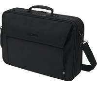 DICOTA Eco Multi Plus Base 14-15,6 - Sacoche pour Ordinateur Portable avec Rembourrage de Protection et Compartiment pour Documents, Noire