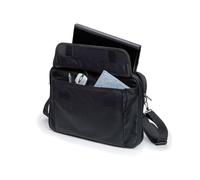 Dicota Sacoche Toploading D30805-RPET + souris filaire 3 boutons 800 dpi Noir 300D polyester recyclé