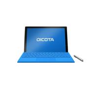 DICOTA D31162 Filtre de confidentialité 2-Way 12.3" (31.2cm) PET transparent anti-rayures, compatible tactile, pour Surface Pro 4, 100g