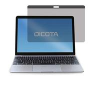 Dicota D31588 Filtre Anti-Reflets pour écran et Filtre de confidentialité Filtre de confidentialité d’écran avec Cadre 30,5 cm (12")