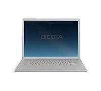 Dicota D31612 Filtre Anti-Reflets pour écran et Filtre de confidentialité Protection d'écran Transparent
