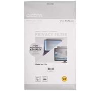 Dicota D31676 Filtre Anti-Reflets pour écran et Filtre de confidentialité Filtre de confidentialité sans Bords pour Ordinateur 58,4 cm (23")