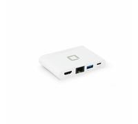 Dicota Station d'accueil USB-C D31730 4-en-1 HDMI 4K PD 100W RJ45 USB-A Blanc
