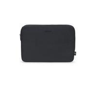 DICOTA ECO Sleeve Base Housse pour Ordinateur Portable - Protection Contre Les Rayures et Les endommagements, en Bouteilles Pet recyclées, 15-15,6 Pouces, Noire