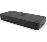 Dicota D31951-UK - Avec fil - USB type C - 3,5 mm - 10,100,1000 Mbit/s - noir - 10 Gbit/s