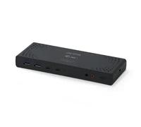 DICOTA D31952: Station d'accueil USB Type-C, Thunderbolt™ 3, DisplayLink DL9650, 2xHDMI/2xDisplayPort 4K@60Hz, 4xUSB-A 3.0, Gigabit Ethernet, Audio 3.5mm, Power Delivery 65W, Compatible Windows/macOS/