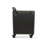 Dicota D32004-CH - Chariot de gestion des périphériques portables - noir - couloir - aluminium - ordinateur portable - CA