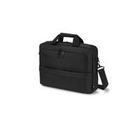 DICOTA D32033-RPET Malette Polyester Noir 35.8cm (14.1") Unisexe, 2 Compartiments, Poches Airtag/Téléphone/Document, Hydrofuge, 640g