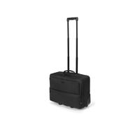DICOTA D32036-RPET Valise sur Roulette Noire 17.3" (43.9cm) Polyéthylène Téréphtalate (PET) Recyclé, Volume 28L, 420x300x35mm, 3kg