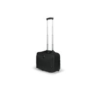 DICOTA D32043-RPET Valise Ordinateur Portable 17.3" Polyester Noir - Compartiment Tablette 12.9" - Volume 27L - 480x380x220mm - Fabriqué en PET Recyclé