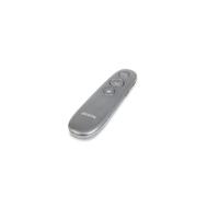 DICOTA D32058 Présentateur Virtuel Sans Fil RF 2.4GHz Gris - Pointeur Laser & Contrôle Distance - 5 Boutons Programmables - USB - 130x35x22mm