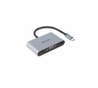 DICOTA D32064 station d'accueil Tablette/Smartphone/ordinateur portable Argent