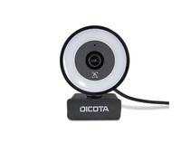 Dicota Webcam D32066 5 MP 2592 x 1944 USB 2.0 Noir