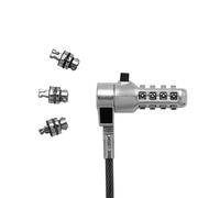 DICOTA D32128, 2 m, Kensington, Nano, Wedge, Code, Acier, Noir, Acier
