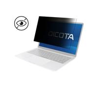 DICOTA D50006-2MG Filtre de confidentialité 13.3" sans bords, angle de vue 30°, anti-rayures, réduction lumière bleue 43%, PET, 287x185mm, 21g