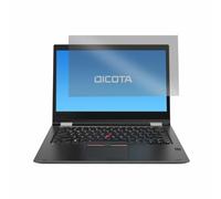 Dicota D70011 Filtre Anti-Reflets pour écran et Filtre de confidentialité Filtre de confidentialité sans Bords pour Ordinateur