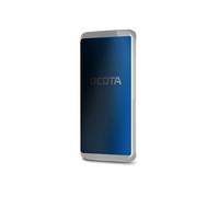 DICOTA D70575 Filtre de Confidentialité Smartphone 6.1" (15.5cm) Anti-Reflets PET, Angle de Vue Limité 30°, Installation Adhésive, Réduction Lumière Bleue 48%
