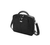 DICOTA Eco Multi COMPACT 14-15.6" (39.6cm) Malette Noire, Polyester & PET Recyclé, Compartiment Tablette 12.9", 415x315x70mm, 1kg