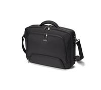 DICOTA Eco Multi PRO Malette 11-14.1" (35.8cm) Noir - Polyester & PET recyclé, Compartiment Tablette 12.9", 393x305x130mm, 1.14kg