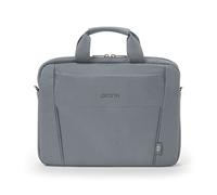 DICOTA Eco Slim Case Base 13-14,1 - Sacoche Fonctionnelle pour Ordinateur Portable avec Rembourrage de Protection, Grise