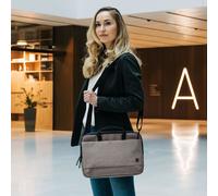 Dicota Eco Slim Case MOTION 14 - 15.6" Gris clair
