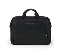 DICOTA Eco Top Traveller Base 13-14,1 - Sacoche légère pour Ordinateur Portable avec Rembourrage de Protection et Grand Espace de Rangement, Noire