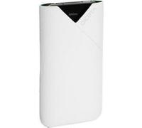 DICOTA Löv Form - Étui pour téléphone portable - cuir - blanc - pour Apple iPhone 4 Blanc G