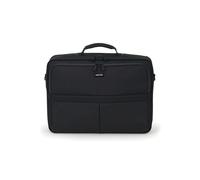 DICOTA Multi SCALE D31430 Sac Messenger Noir 35.8cm (14.1") PET Monochromatique - 375x280x60mm, Compartiments Tablette et Avant, Bandoulière amovible.