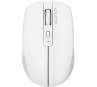 Dicota Notebook Souris Bluetooth blanc 5 Boutons 800 dpi, 1200 dpi, 1600 dpi câble amovible, molette intégrée, rechargeable