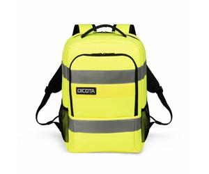 DICOTA P20471-17 sac à dos Noir, Gris, Jaune Polyéthylène téréphtalate recyclé (rPET)