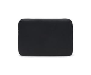 DICOTA Perfect Skin Housse Néoprène Noir 11.6" (29.5cm) Universelle, Hydrofuge, Fermeture à Glissière, 325x225x25mm, 150g, D31184-RPET