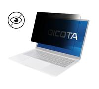 DICOTA Privacy Filter 2-way 16' 16:10, Film de protection pour écran d?ordinateur portable, Noir, Universel, Polyéthylène téréphthalate (PET), 40,6 cm