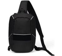 DICOTA Reflective - Sac-ceinture pour tablette - 600D RPET - noir - jusqu'à 12,9" G
