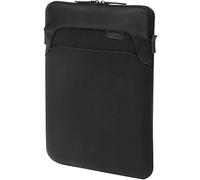 Dicota Sac à bandoulière Ultra Skin 14-14.1 Pouces Pro pour Ordinateur Portable et Tablette, Sacoche légère à clapet pour Ordinateur Portable, Noir