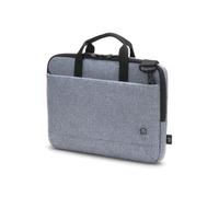 DICOTA Slim Eco MOTION 10-11.6" Bleu - Malette 29.5 cm (11.6") en PET recy ompartiment Tablette 10.9", Poche Avant, Bandoulière, 320x220x42mm