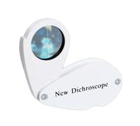 Dicroscope portable de 0,8 pouces pour minéralogie, blanc
