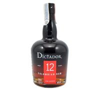 DICTADOR - 12 Ans - Rhum Vieux Ambré -Origine : Colombie - Notes de Figues & Réglisse - Vieilli en Fût de Bourbon & Sherry - 40% Alcool - 70 cl