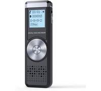 Dictaphone enregistreur Vocal Numérique pour Conférence, Cours 32 go noir gris AQ0220 vendos85 G