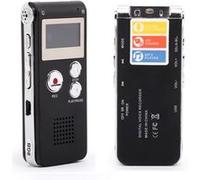 Dictaphone enregistreur Vocal Numérique pour Conférence, Cours 8 go noir gris AQ0217 vendos85 Noir G