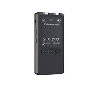 Dictaphone Professionnel, Enregistreur Numérique à Commande Vocale, 64 Go, PCM, Microphone, Réduction Du Bruit, Lecteur MP3