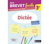 Dictée 3e - Mon Brevet facile - Préparation à l'épreuve du Brevet 2026 (5)